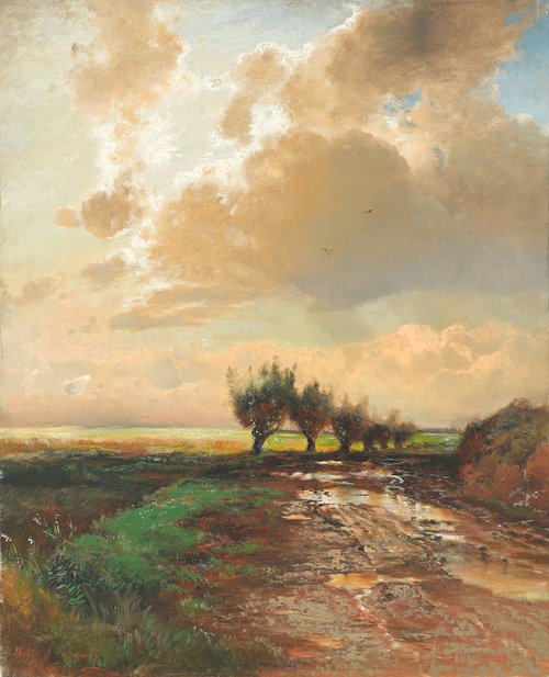 Chemin de campagne, 1873, Alexeï Savrassov