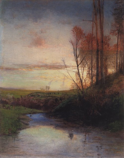 Вечер, 1880, Alexeï Savrassov