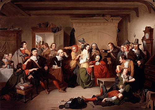 The Examination of a Witch, 1853, Tompkins H. Matteson