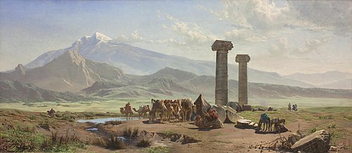 The Lydian Plain near Sardis, Asia Minor (Turkey), 1878, Harald Jerichau