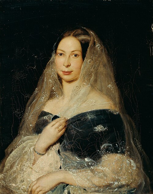 Damenbildnis, 1849, Carl von Jagemann