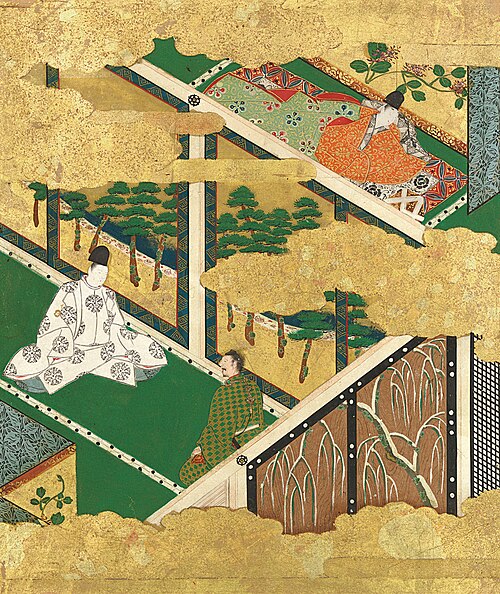 “The Oak Tree” (Kashiwagi), 1590, Tosa Mitsuyoshi