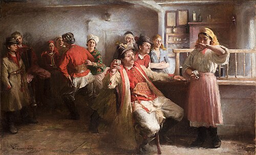 Courtship, 1894, Włodzimierz Tetmajer