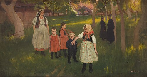 The Artist’s Family, 1905, Włodzimierz Tetmajer