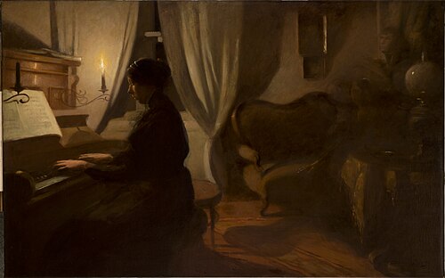 Old Song, 1893, Włodzimierz Tetmajer
