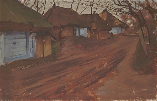 Road to the Village, 1911, Włodzimierz Tetmajer