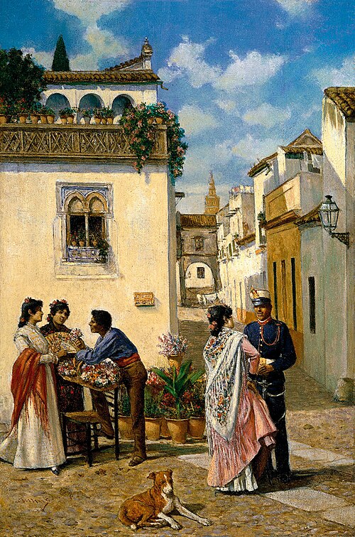 Sevillian Square, 1907, Joaquín Turina y Areal