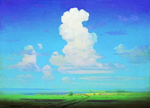Cloud over the Steppe, 1890, Arkhip Kouïndji