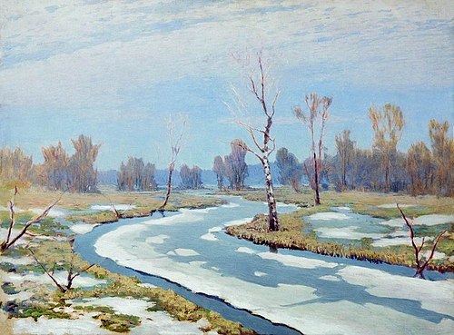 Early spring, 1895, Arkhip Kouïndji