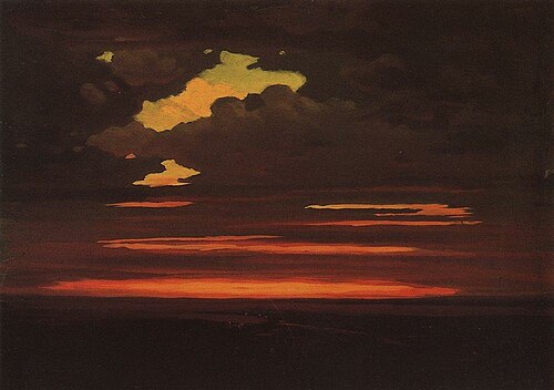 Sunset, 1900, Arkhip Kouïndji