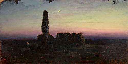 Evening on the Steppe, 1883, Arkhip Kouïndji