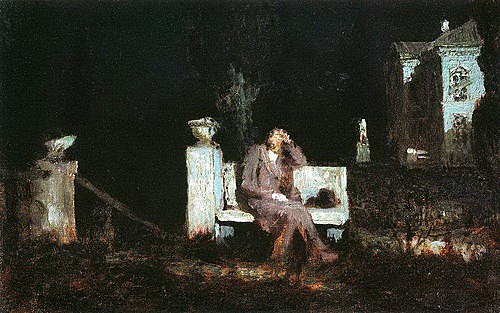Moon Night, Thinking, 1883, Arkhip Kouïndji