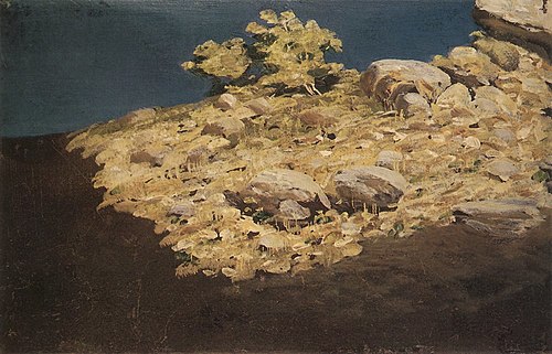 Mountain slope. The Crimea, 1887, Arkhip Kouïndji