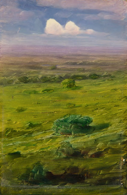 Mountain Valley. Crimea, 1890, Arkhip Kouïndji