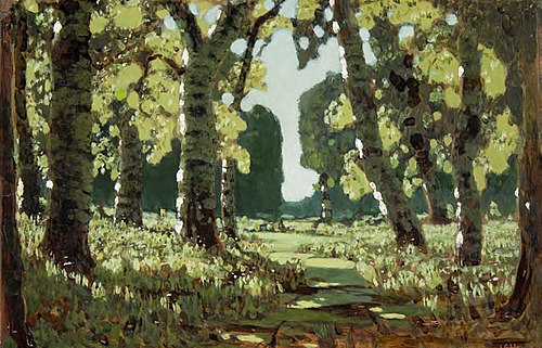 Birch Grove, 1879, Arkhip Kouïndji