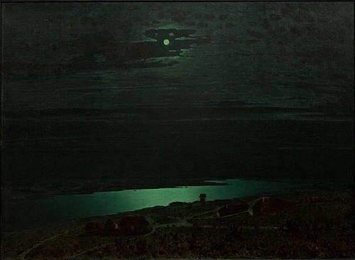 Night on the Dnieper, 1882, Arkhip Kouïndji