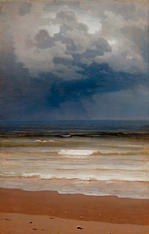 Breakers on a rainy day, 1890, Arkhip Kouïndji