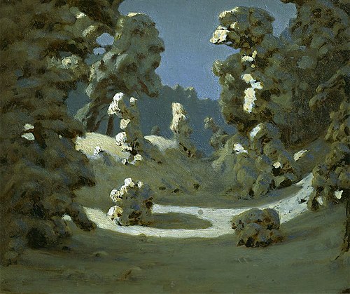 Patches of Sunlight on Hoarfrost, 1800, Arkhip Kouïndji