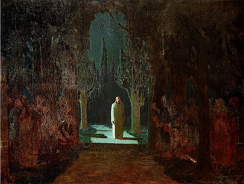Христос в Гетсиманському саду (Куїнджі), 1901, Arkhip Kouïndji