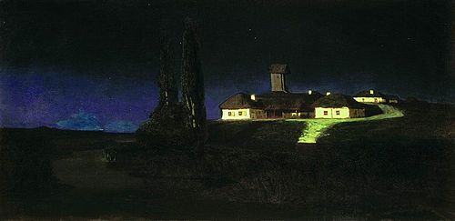 Ukrainian Night, 1876, Arkhip Kuindzhi