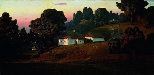 Evening in Ukraine, 1878, Arkhip Kuindzhi