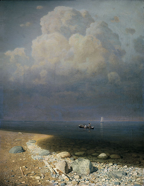 Lake Ladoga, 1873, Arkhip Kuindzhi