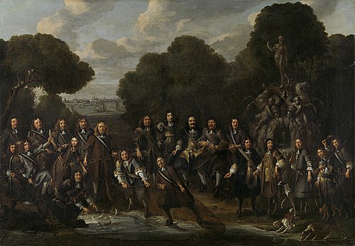 Allegory on the flourishing of the Dutch fishery after the Second Anglo-Dutch War (1665–1667), 1669, Willem Eversdijck