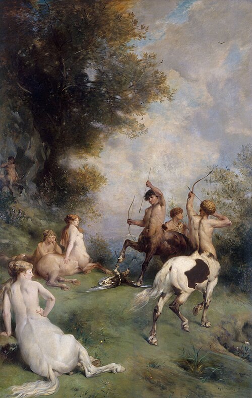 Centaures, 1868, Eugène Fromentin