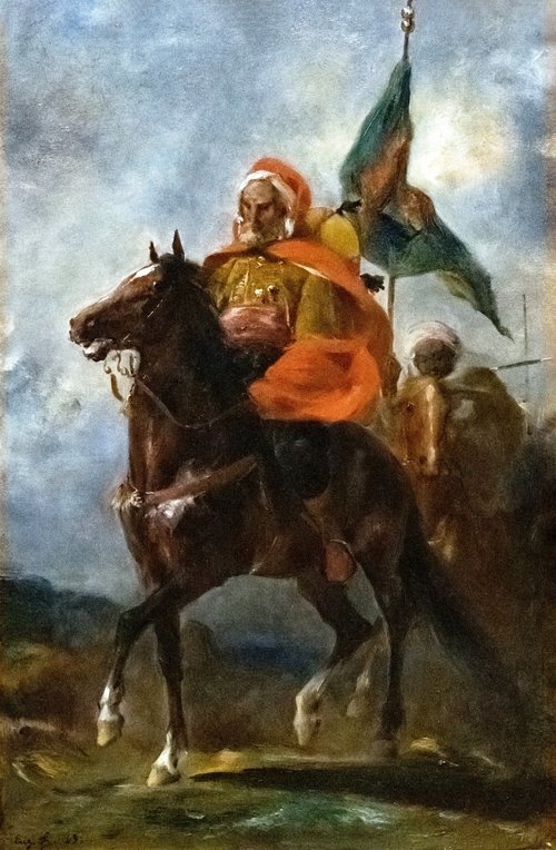 Le Chef arabe, 1863, Eugène Fromentin