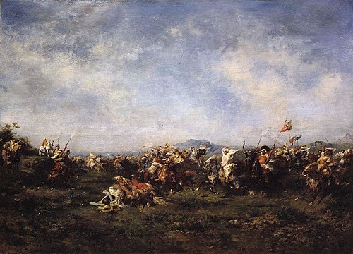 Une fantasia. Algérie, 1869, Eugène Fromentin