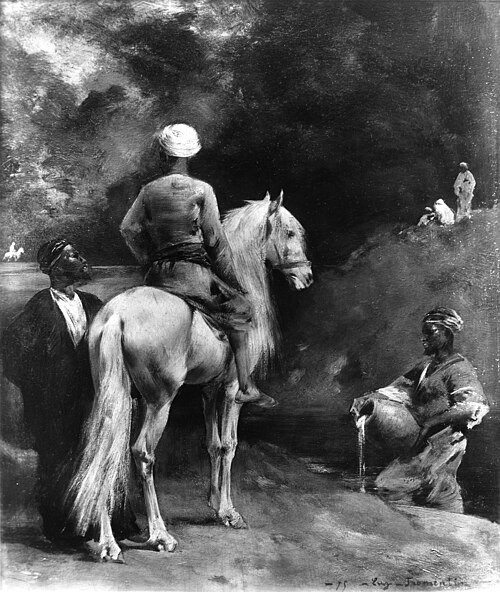 At the Well, 1875, Eugène Fromentin