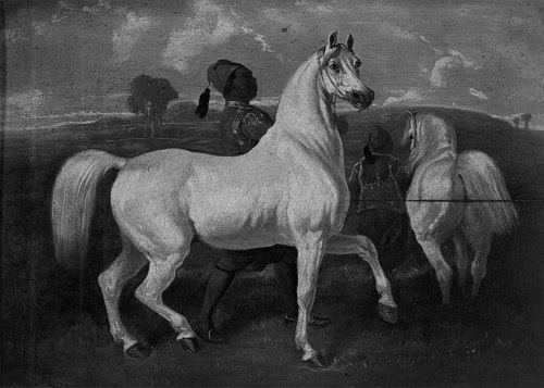 Arabian Horses, 1850, Eugène Fromentin