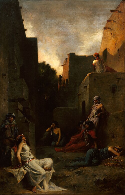Women of the Ouled Nayls, 1867, Eugène Fromentin