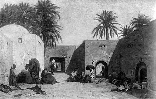 Khan in Algiers, , Eugène Fromentin