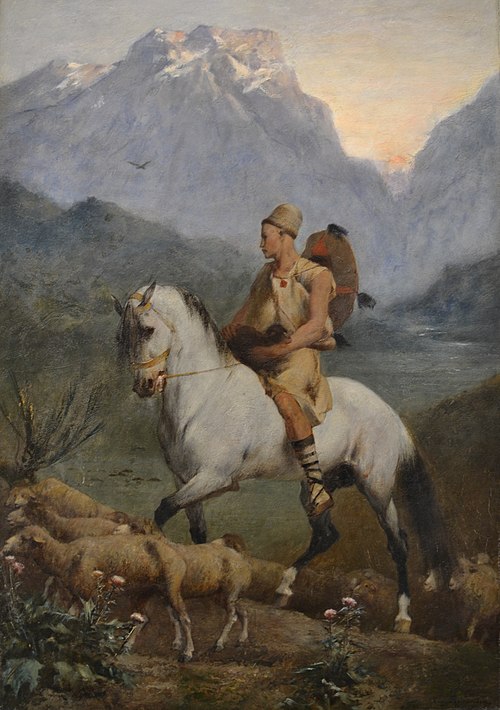Berger kabyle, 1861, Eugène Fromentin