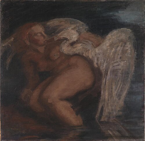 Leda and the Swan, 1912, Kai Nielsen