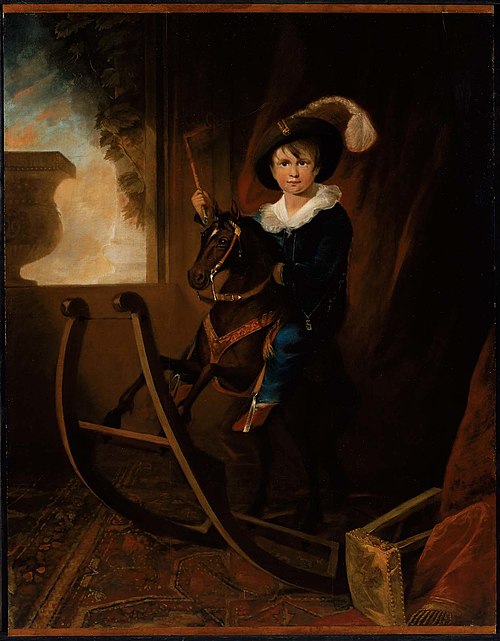 Boy on a Hobby Horse, 1815, Henry Sargent