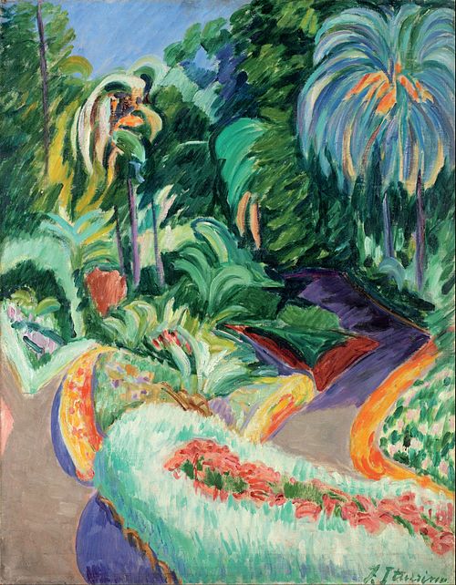 Garden, 1913, Francisco Iturrino