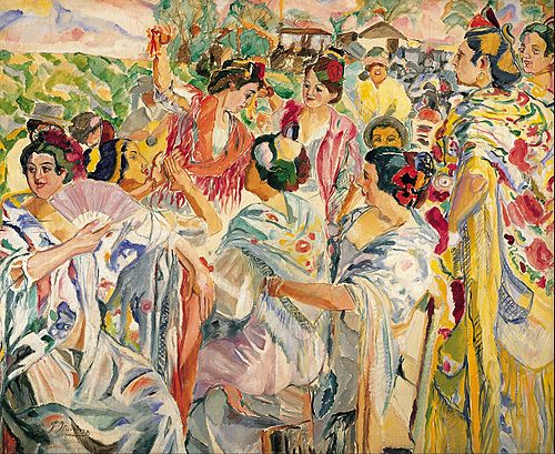 Manolas, 1908, Francisco Iturrino