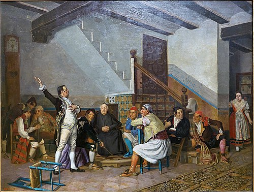 The political charlatan, 1866, Bernardo Ferrandiz y Badenes