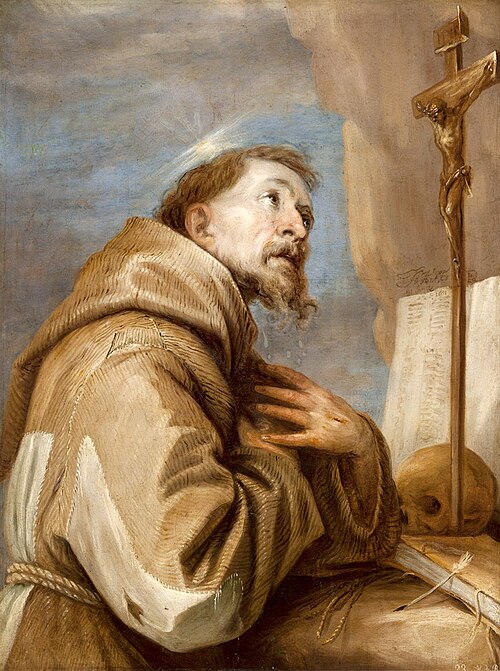 St. Franziskus im Gebet, 1664, Juan Antonio de Frías y Escalante