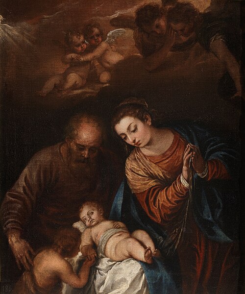La Sagrada Familia, 1640, Juan Antonio de Frías y Escalante