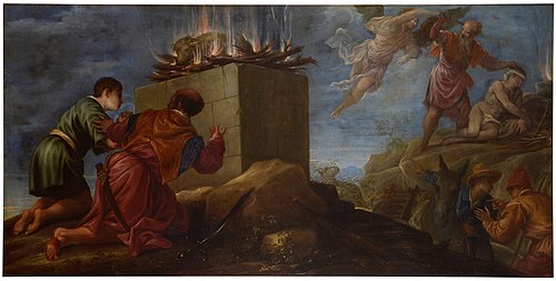Sacrificio de Isaac, 1668, Juan Antonio de Frías y Escalante