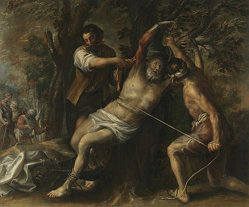 The Martyrdom of Saint Bartholomew, 1601, Francisco Camilo