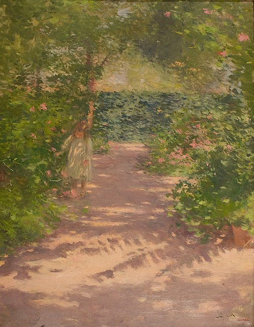 Landscape with Figure, 1890, Joan Brull Vinyoles