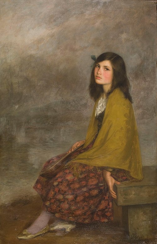 Portrait of a Girl, 1910, Joan Brull Vinyoles