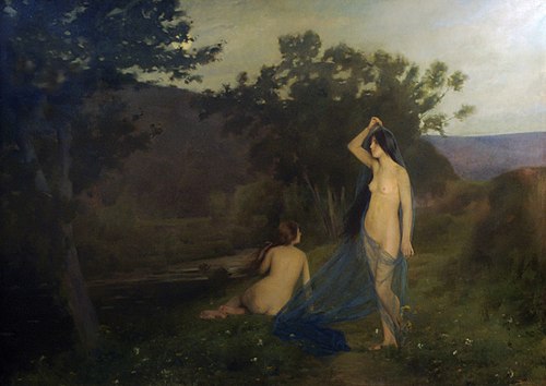 Las ninfas del ocaso, 1898, Joan Brull Vinyoles