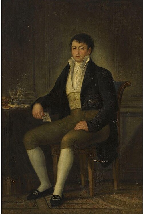 Portrait of Don Diego de Colón, 1818, Agustín Esteve y Marqués