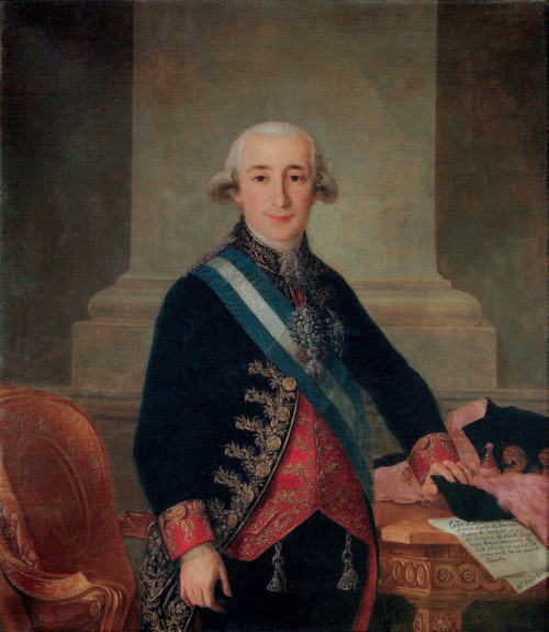 Vicente Joaquín Osorio de Moscoso y Guzmán, 1790, Agustín Esteve y Marqués
