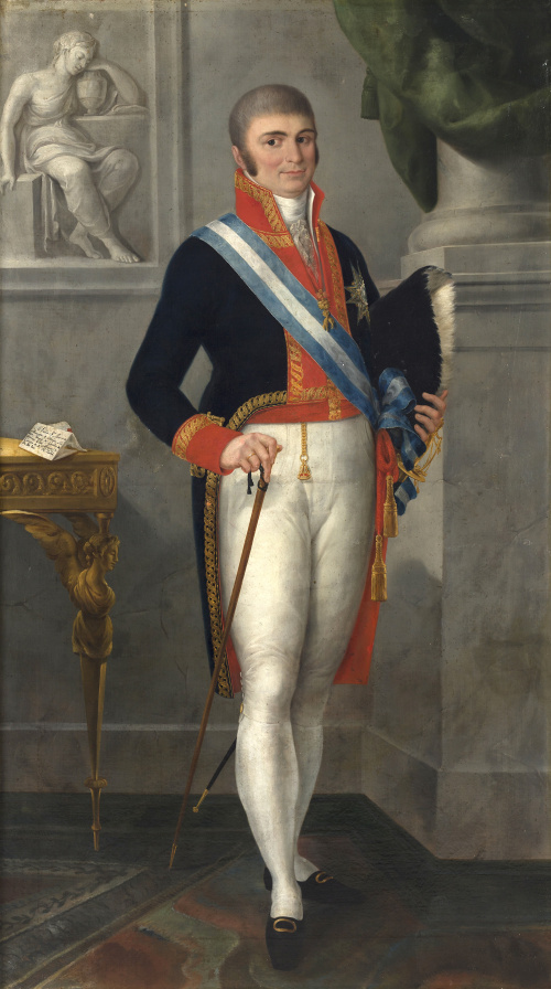 Retrato de Vicente María de Palafox (1756-1820), VIII Marqués de Ariza., 1796, Agustín Esteve y Marqués